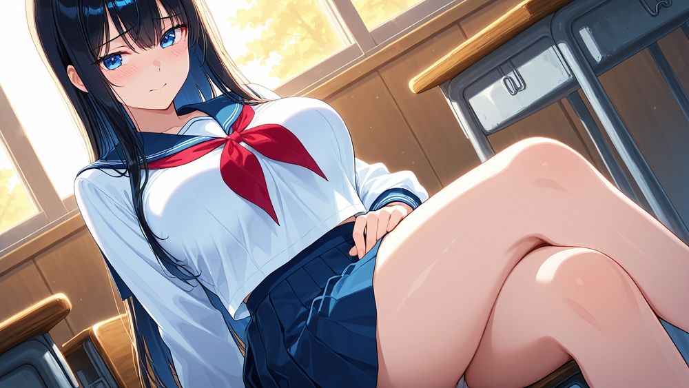 サンプル画像3:【4K】爆乳スク水姉妹が顧問コーチの個人指導で蕩け顔絶頂【FANZA専売】(ニート印刷所) [d_559899]