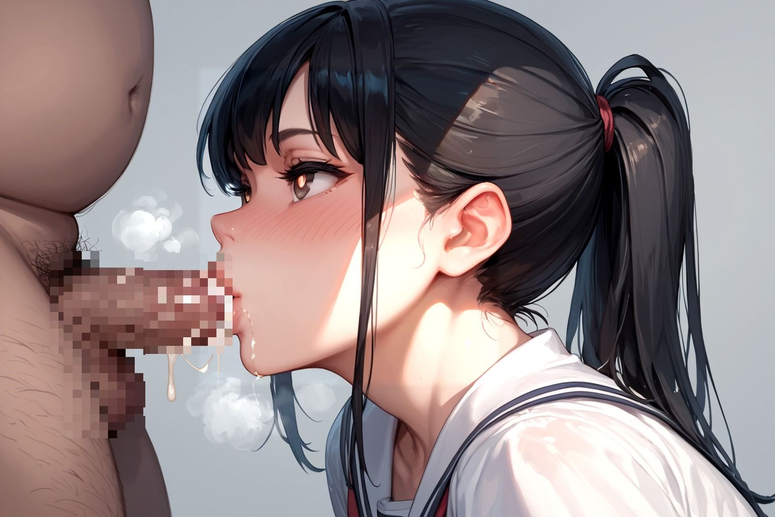 爆乳少女に服従させる 中出しさせない顔射でわからせる 画像5