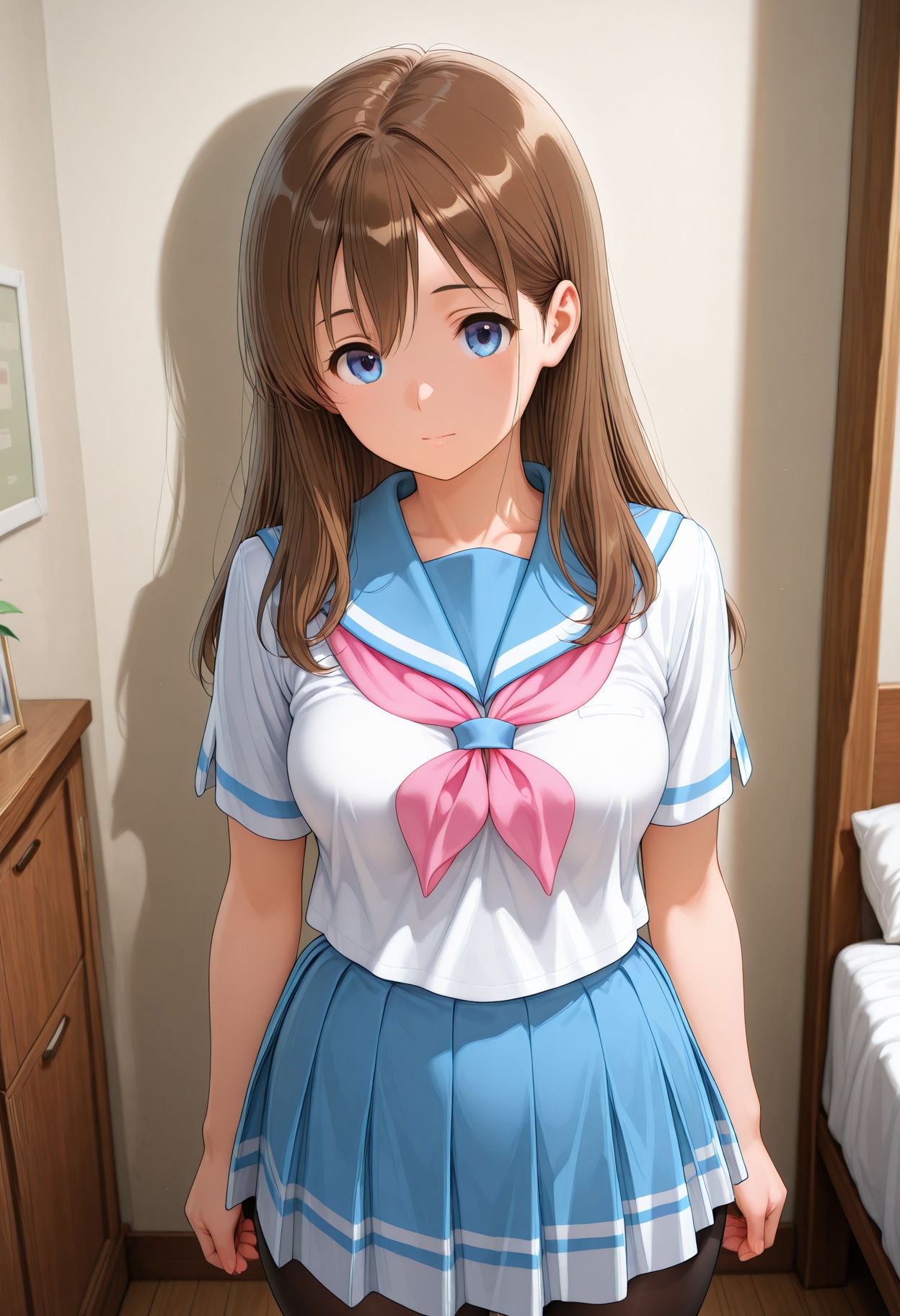 サンプル画像1:響け！ユー〇ォニアム 黒江〇由 えっちなCG集(へっぽこAI研究室) [d_559963]