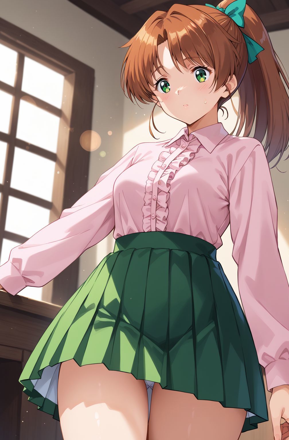 サンプル画像3:脱衣麻雀で勝負してもらっていいですか？Vol.11（スーパーリ〇ル麻雀）500枚(ちっぱいですがなにか) [d_559996]