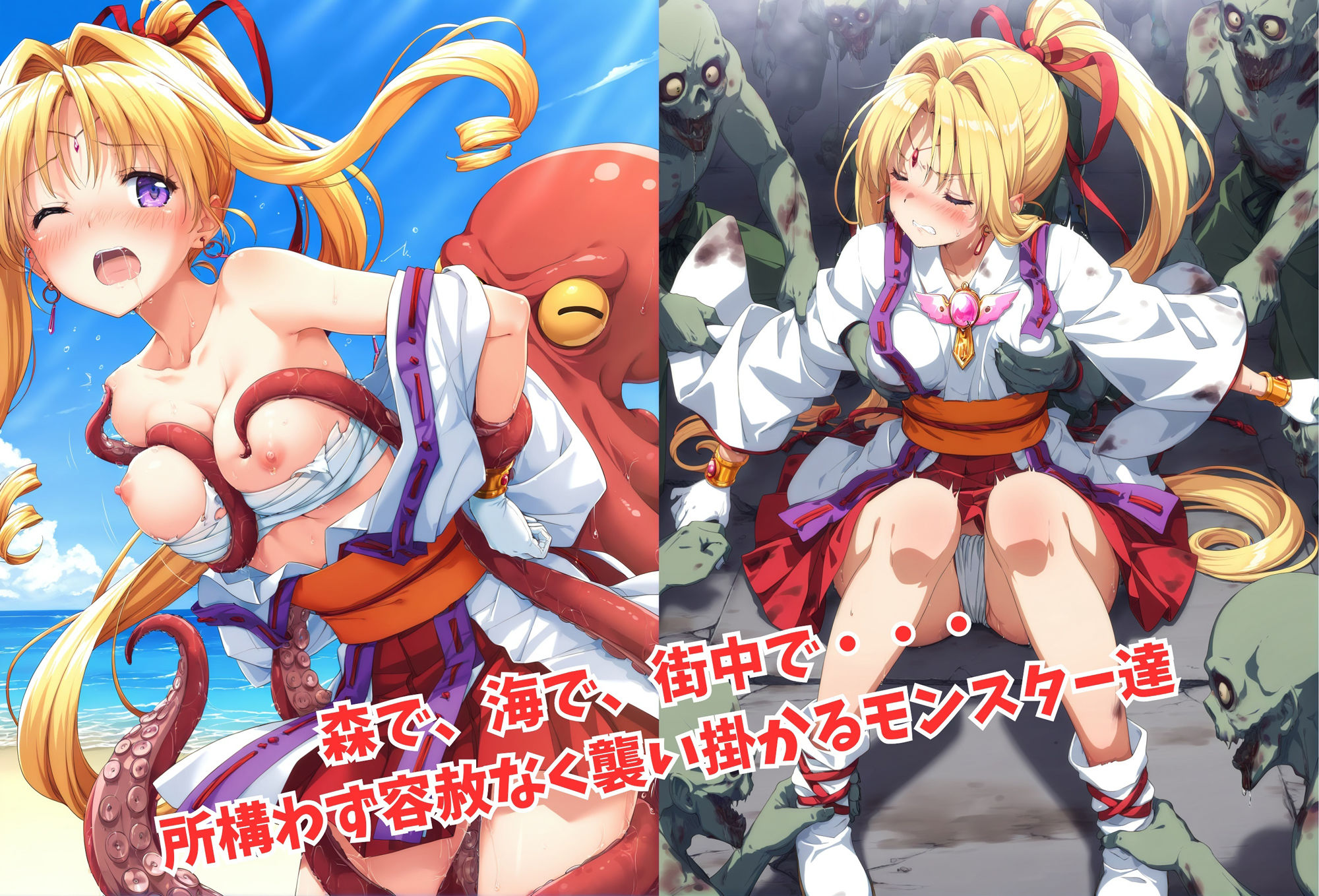 サンプル画像2:がんばれ！じゃんぬちゃん☆(絵心あいのAI生成アトリエ) [d_559998]