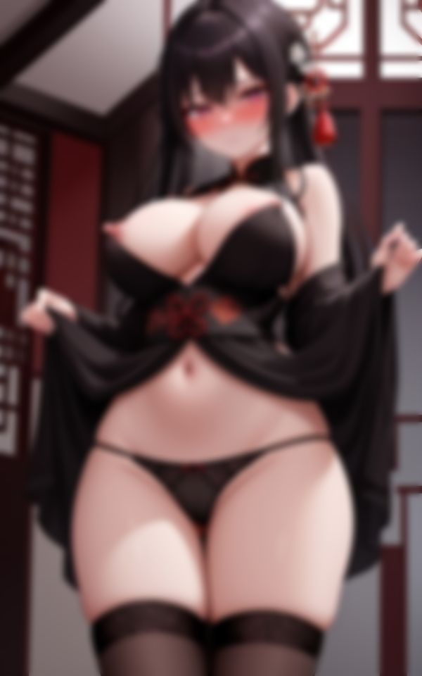 魅惑の爆乳おっぱいで男たちを誘惑する淫乱痴女 画像7