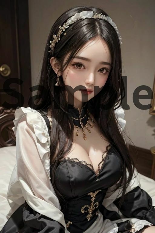 サンプル画像6:AAS 美女×お姫様【AIグラビア写真集】オーバー200 アメージングAI画像シリーズ(AI.cafe 遊遊) [d_560051]