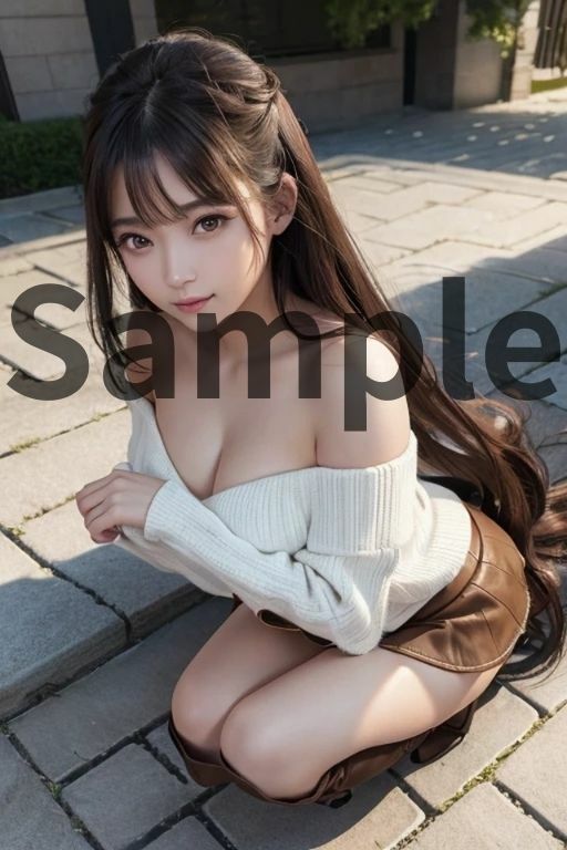 サンプル画像3:AAS 美女×ミニスカート【AIグラビア写真集】オーバー200 アメージングAI画像シリーズ(AI.cafe 遊遊) [d_560060]