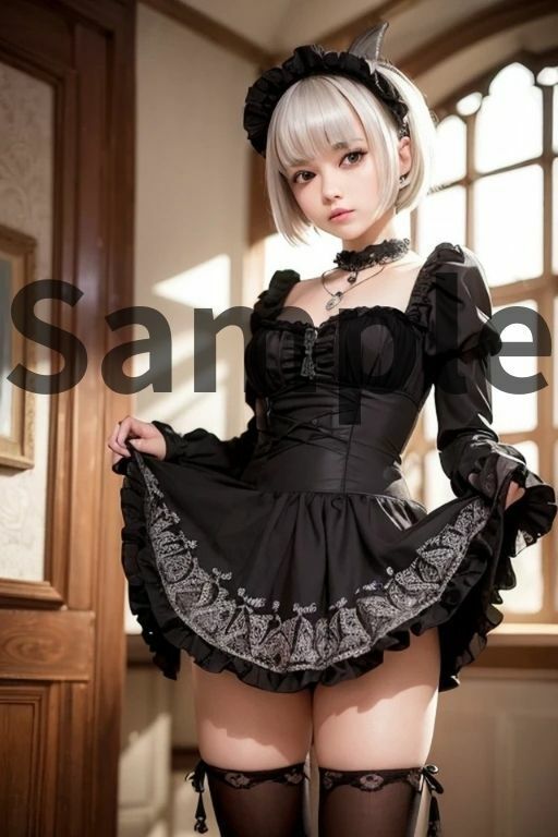 サンプル画像5:AAS 美女×ミニスカート【AIグラビア写真集】オーバー200 アメージングAI画像シリーズ(AI.cafe 遊遊) [d_560060]