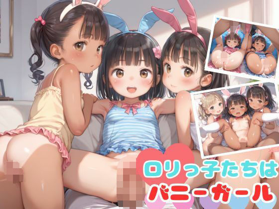 ロリっ子たちはバニーガールの画像