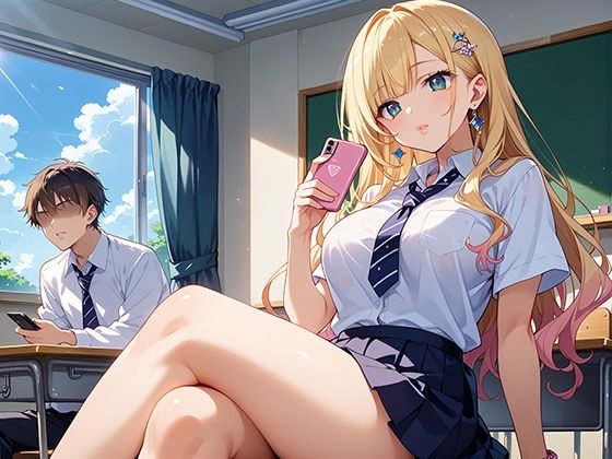 ギャル学園 性欲強めな美人ギャル 画像2