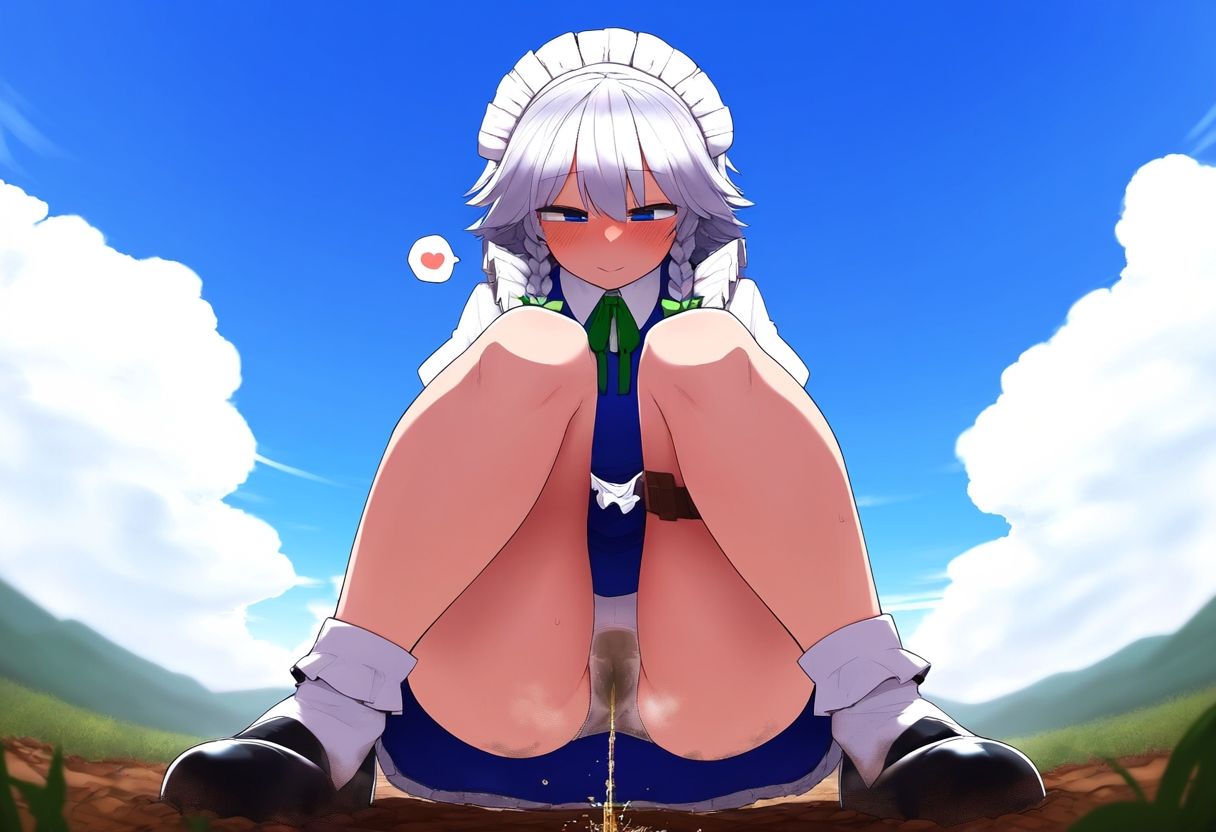 サンプル画像1:十六夜のしっこ(gg-creation891) [d_560205]