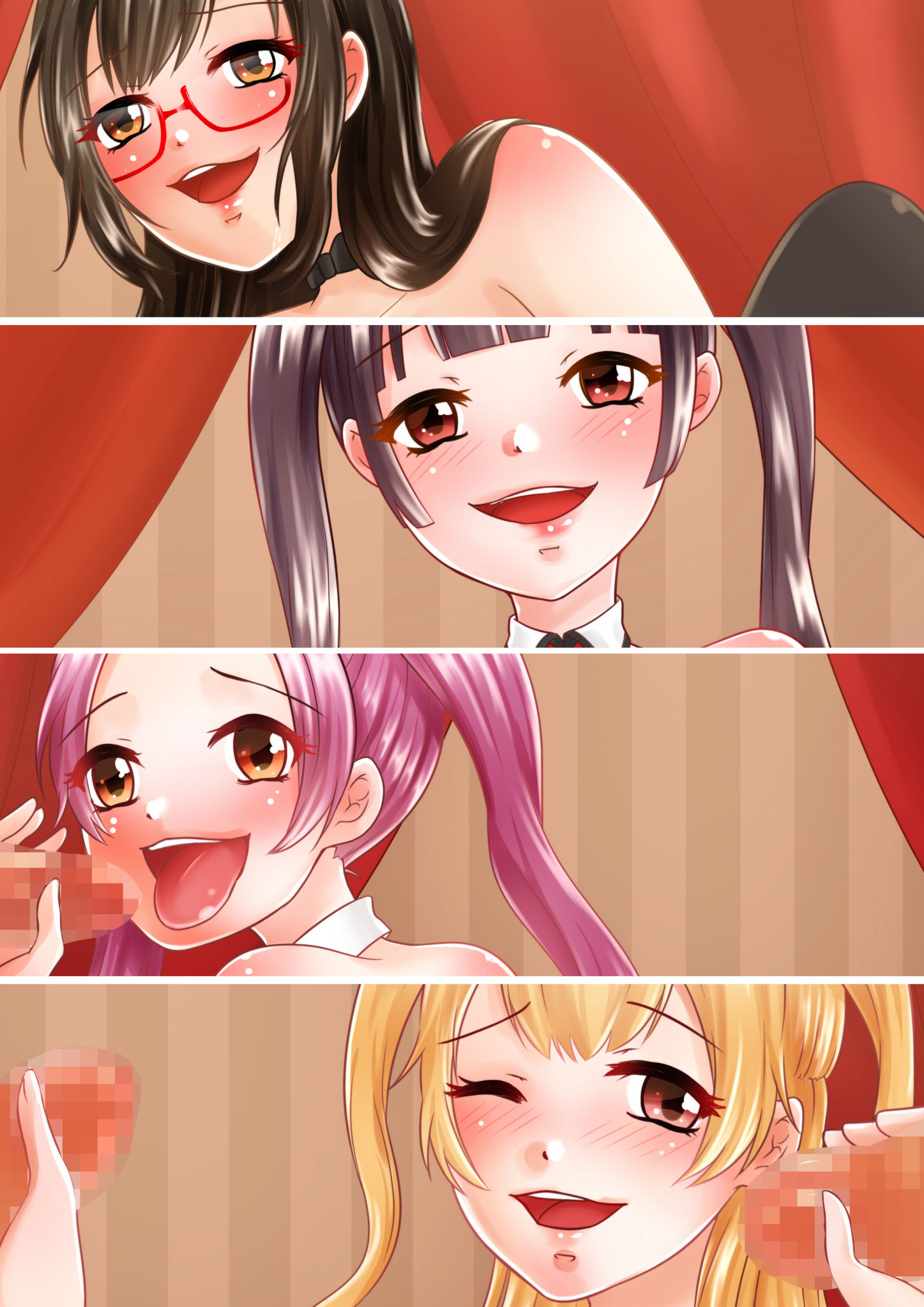 サンプル画像1:エッチなバニーイラスト集(アオノソノカ) [d_560238]