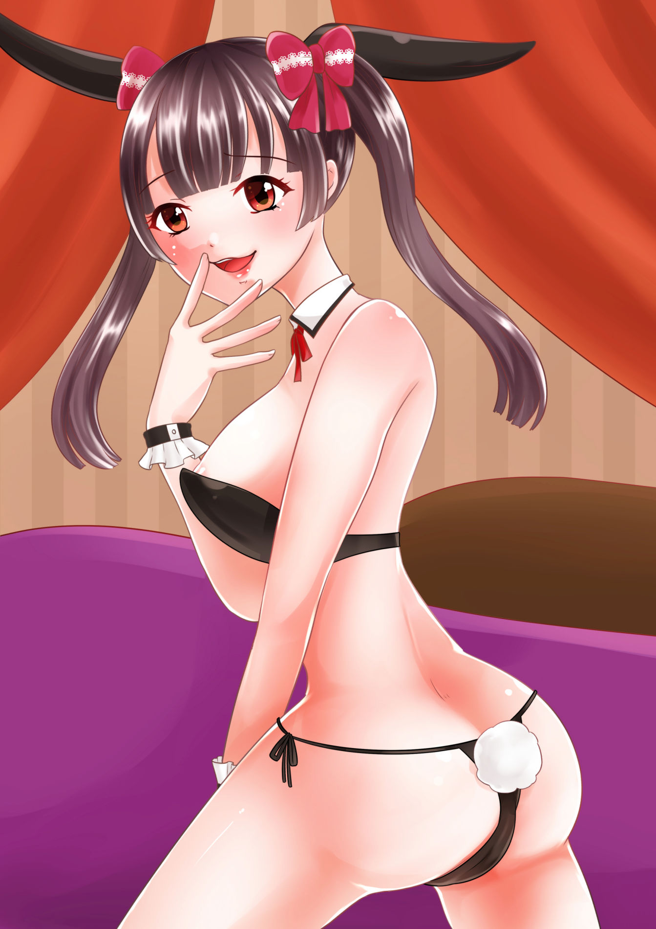 サンプル画像3:エッチなバニーイラスト集(アオノソノカ) [d_560238]