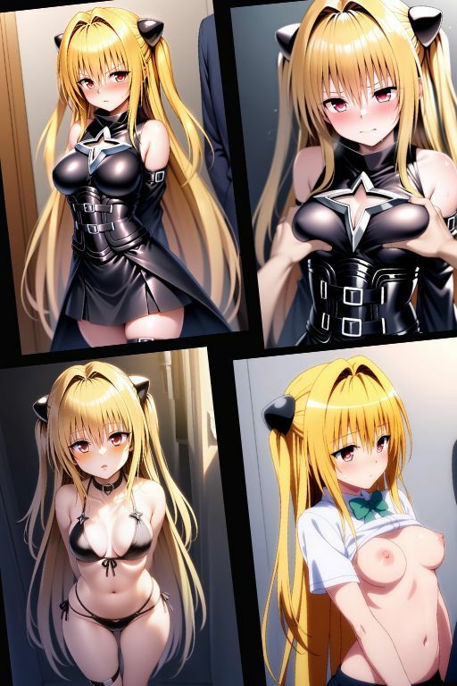 サンプル画像1:金色の闇の闇堕ち！乳首ピアスで雌奴●に催●！性の指導過程（ハレンチ・拘束・クリピアス・緊縛・縛り・鎖・猿轡・肉便器・目隠し・凌●・奴●・ボディピアス・巨乳化）(たべごろ工房) [d_560257]