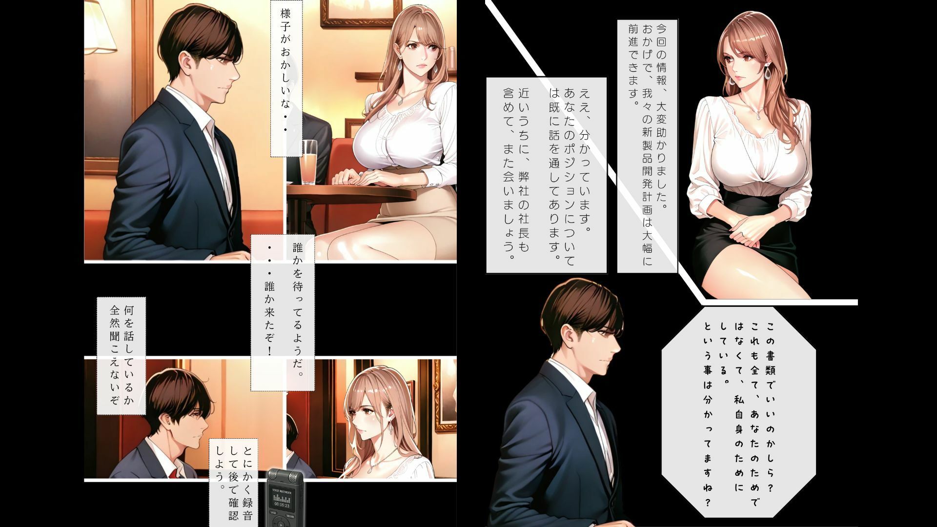 サンプル画像5:欲望の罠-第1話三浦彩香との遭遇(AI_MAKER) [d_560274]