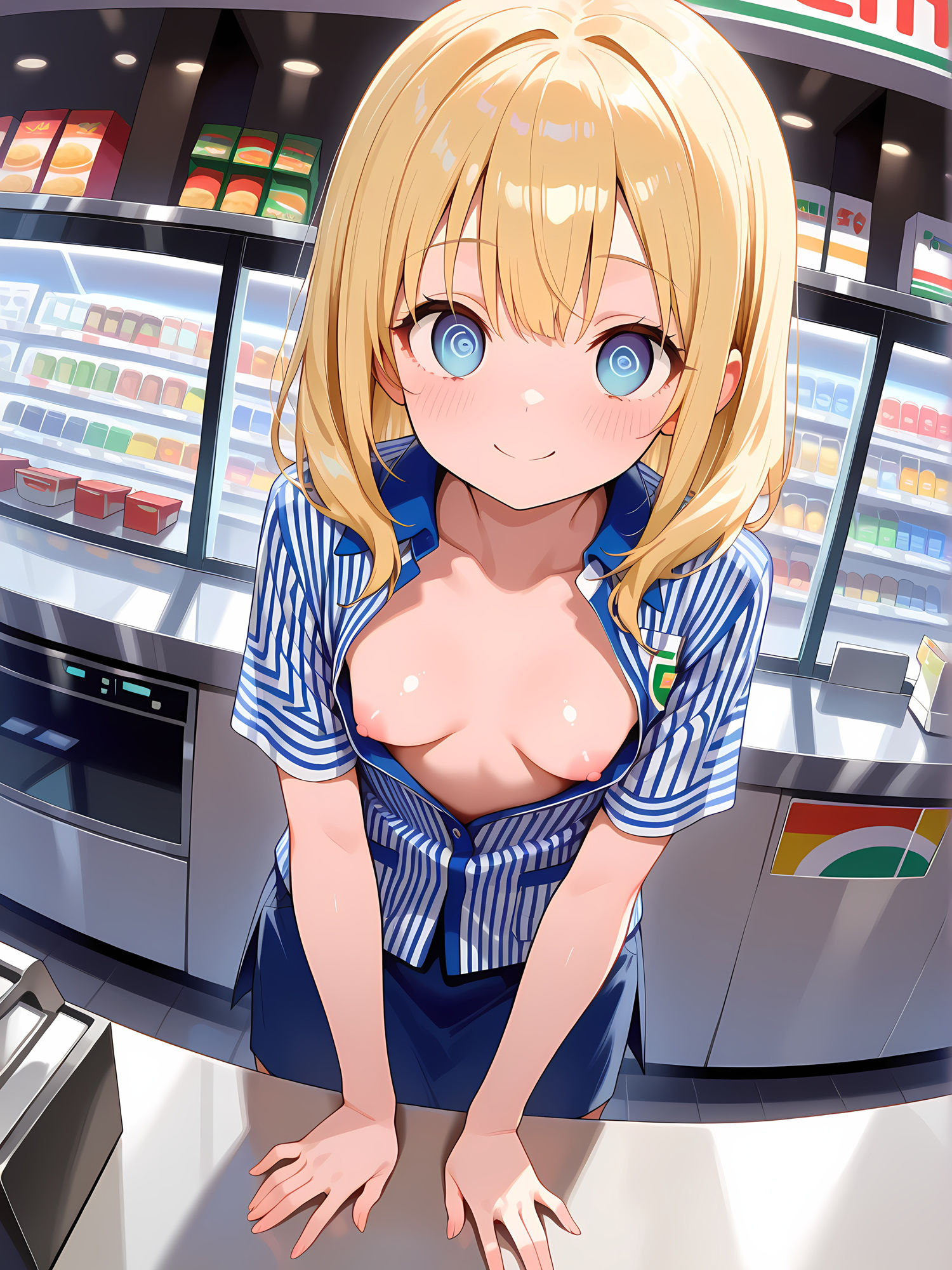 サンプル画像5:催○でヤリたい放題！INお店(にょすらもっち) [d_560297]