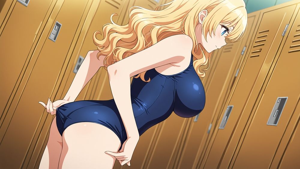 サンプル画像4:【FANZA専売】爆乳清楚系黒髪と元気な金髪の水泳部が顧問に秘密の練習を受ける【4K】(ニート印刷所) [d_560301]