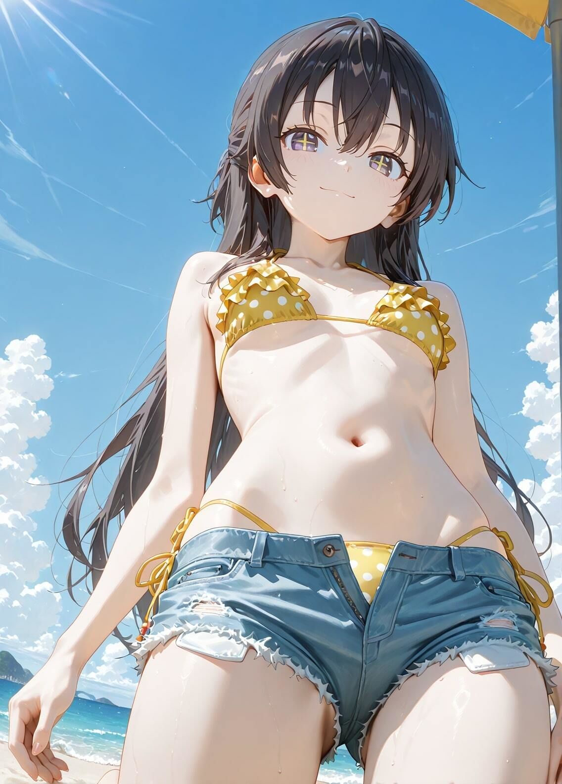 サンプル画像1:「時々ボソッとロシア語でデレる隣のアーリャさん」周防有希セクシー写真集9（全500枚）(人の海) [d_560315]