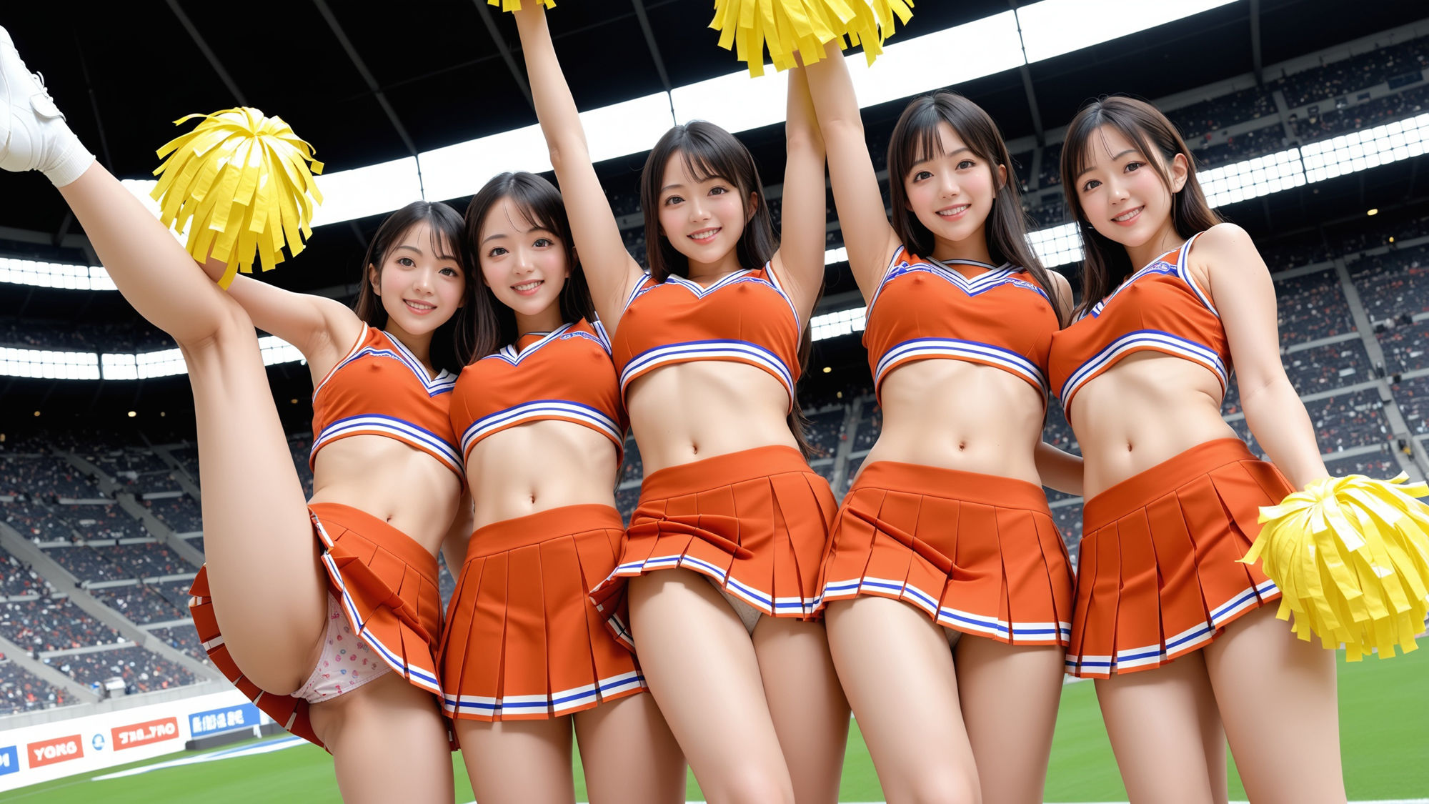サンプル画像1:チア目当てに観戦しに行きたくなるスタジアム(SakuraBooks) [d_560334]