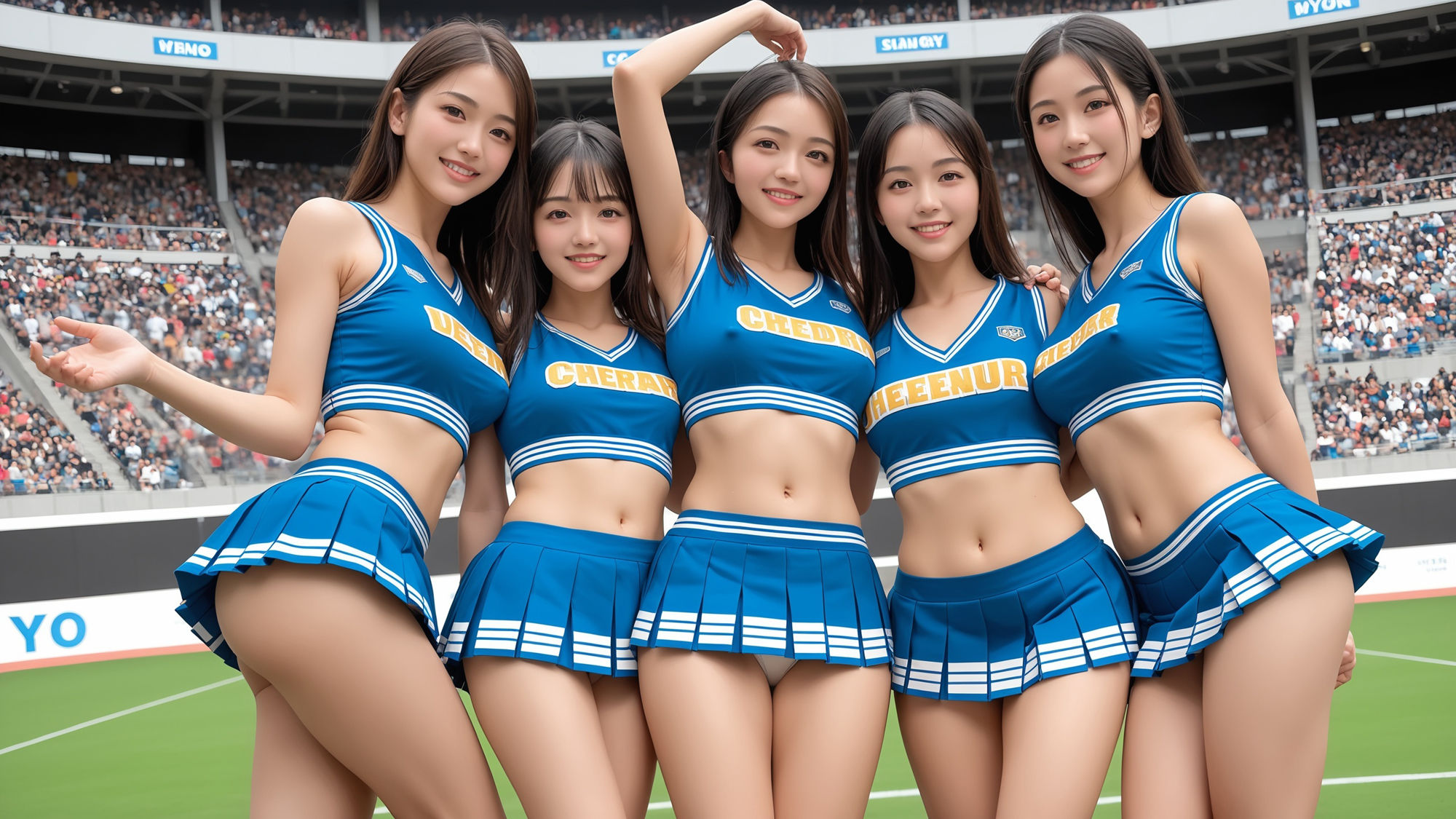 サンプル画像4:チア目当てに観戦しに行きたくなるスタジアム(SakuraBooks) [d_560334]