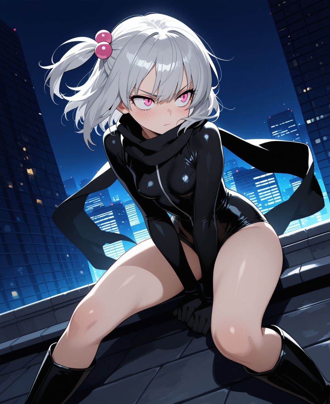 サンプル画像1:銀髪暗殺者の無様な末路 〜ケツ穴から始まる奴●契約〜【ストーリー台詞付】(どぼぼん工房) [d_560336]