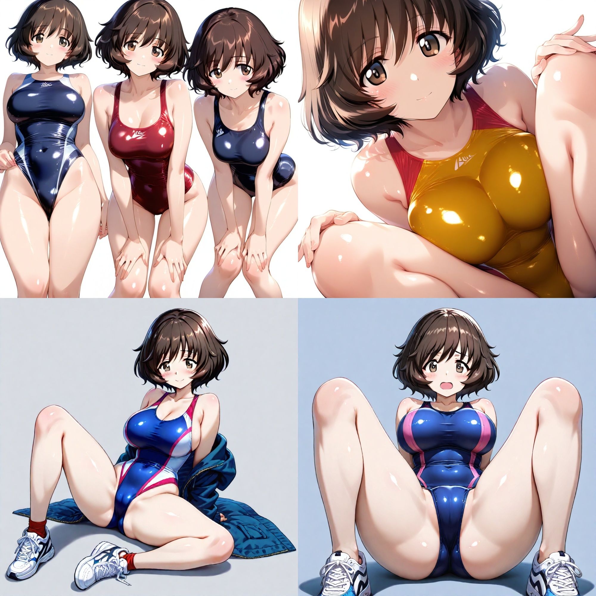 サンプル画像2:【12】エロポーズだけオカズにしたい人向けのAICG集500枚(しらき電画) [d_560339]