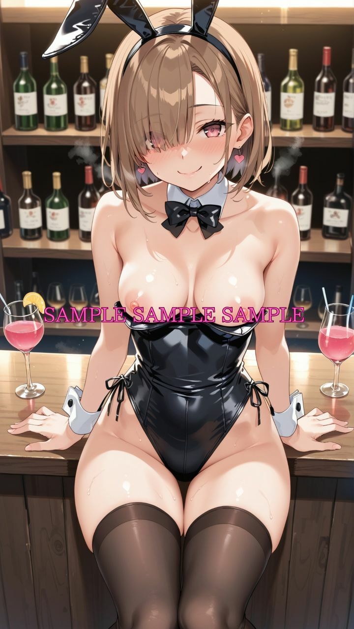 サンプル画像4:男女比1対10000の世界 バニーガール達とセックスし放題でちんぽが乾く暇もないヤリ放題ハーレムライフ！！Vol.2(TailorFetiAI-Pix) [d_560340]