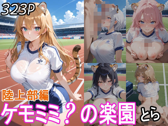 ケモミミ？の楽園  とら  陸上部編