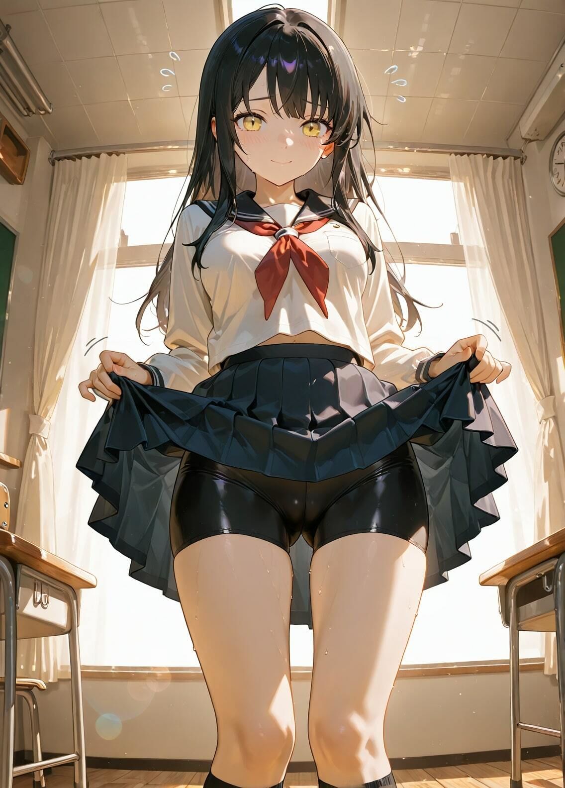 サンプル画像3:「機動戦士Gundam GQuuuuuuX」ニャアン セクシー写真集（全500枚）(人の海) [d_560423]