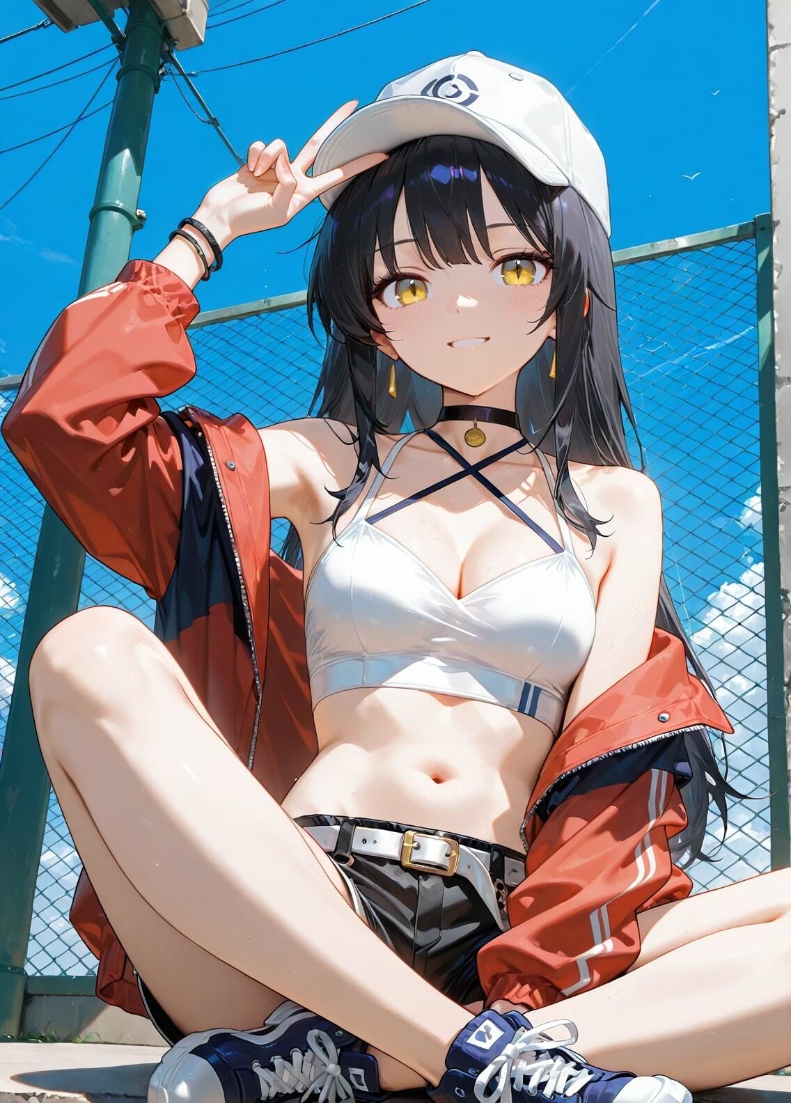 サンプル画像5:「機動戦士Gundam GQuuuuuuX」ニャアン セクシー写真集（全500枚）(人の海) [d_560423]