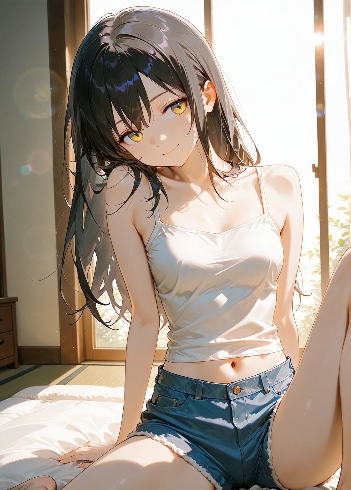 サンプル画像6:「機動戦士Gundam GQuuuuuuX」ニャアン セクシー写真集（全500枚）(人の海) [d_560423]