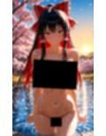 魔理沙は霊夢のえっちな写真を撮りたいようです。vol.34〜春の晴れた夕方の川編〜
