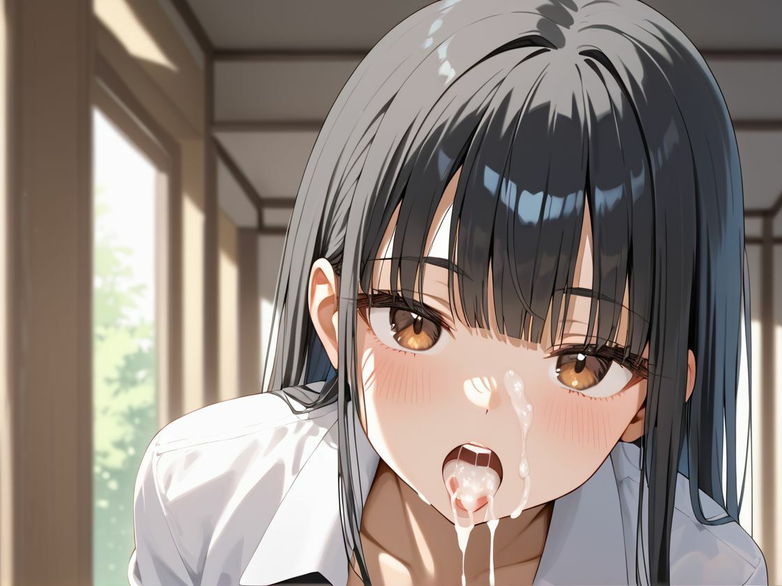 未熟な体に膣内射精 画像3
