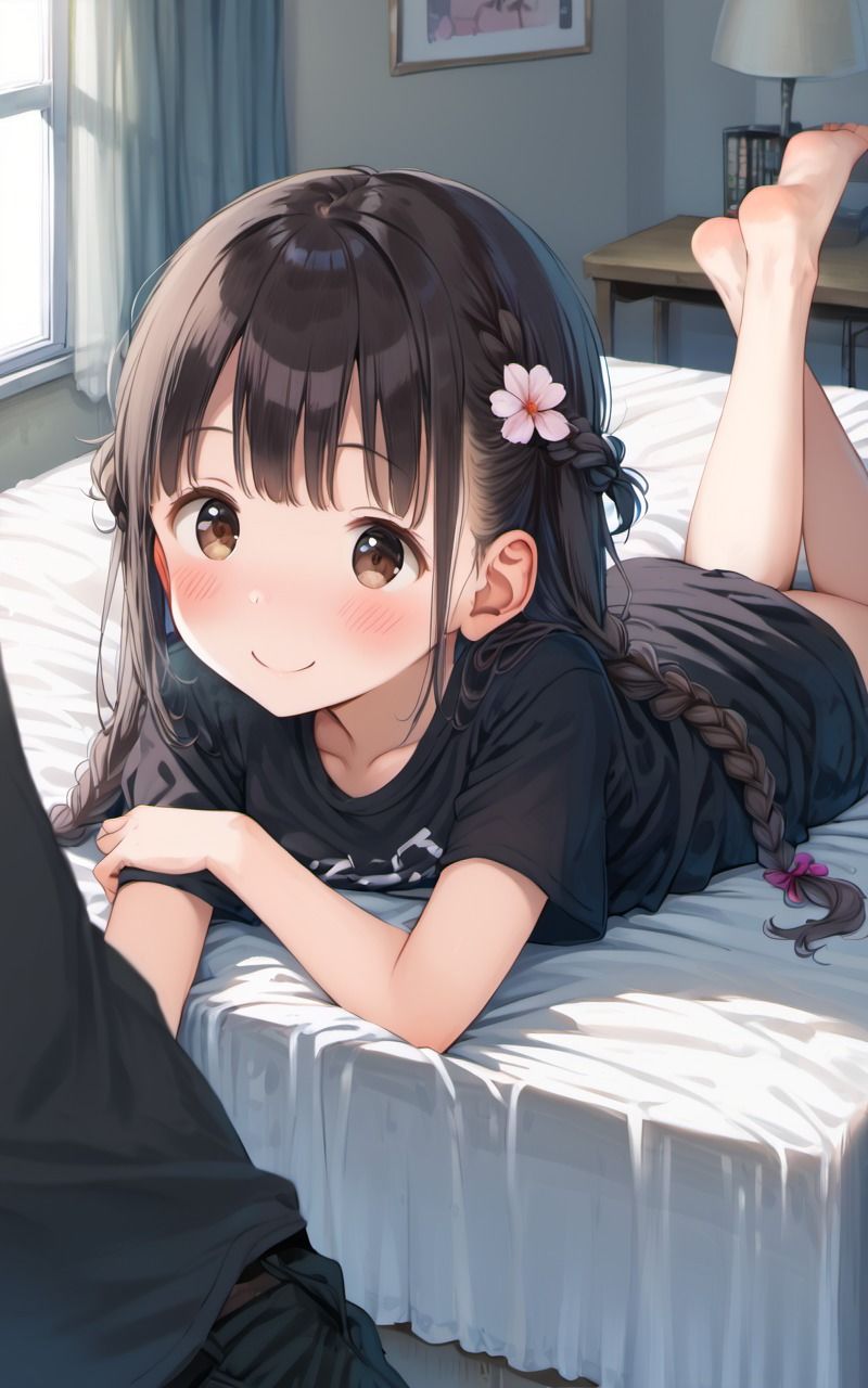 ちっぱい少女に種付け〜つるぺた少女とイチャラブ