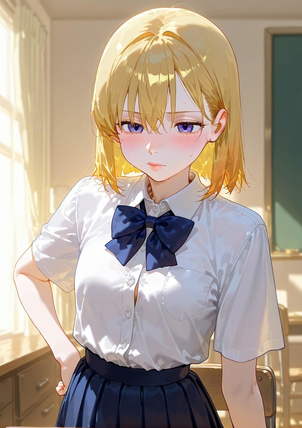 サンプル画像1:極悪寝取り校長 〜貧乏なギャルに冤罪をなすりつけ隠蔽セックス〜(DreamReal出版社) [d_560570]