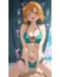 水着美少女との甘いひと時