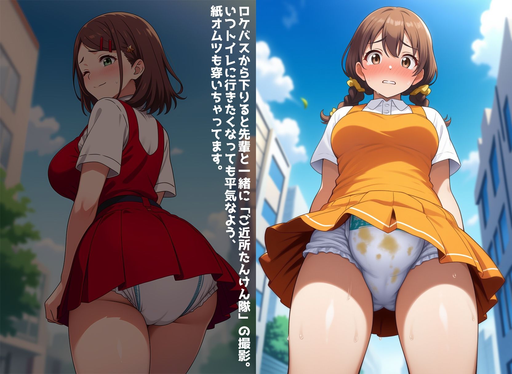 狂育番組の新人お漏らしお姉さん 画像10