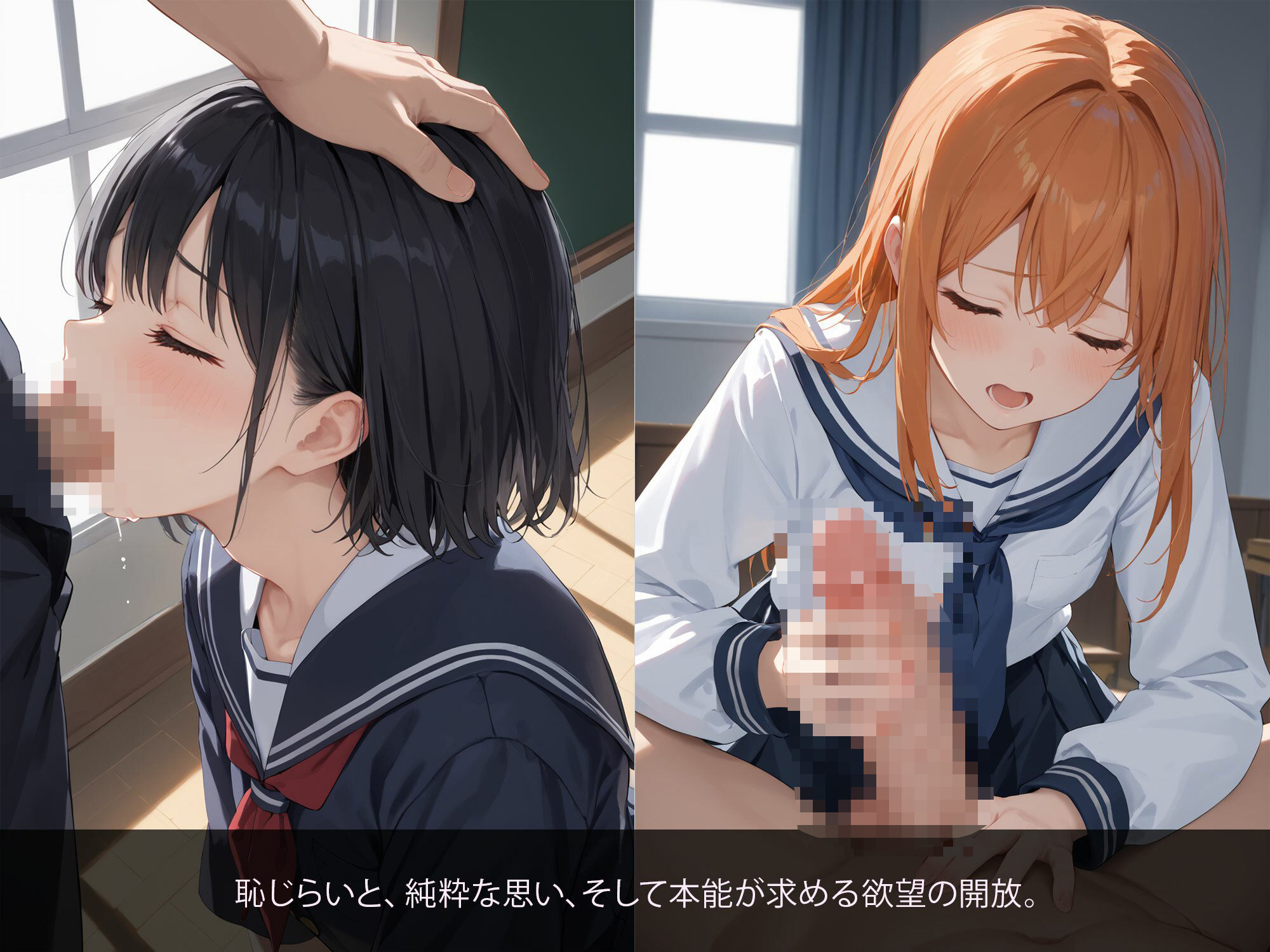 サンプル画像3:男子は全員堕ちる、女子校の背徳の時(いちのわたり) [d_560714]