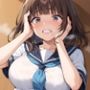 キモ●ブ教師に中出しされちゃう制服巨乳ちゃん