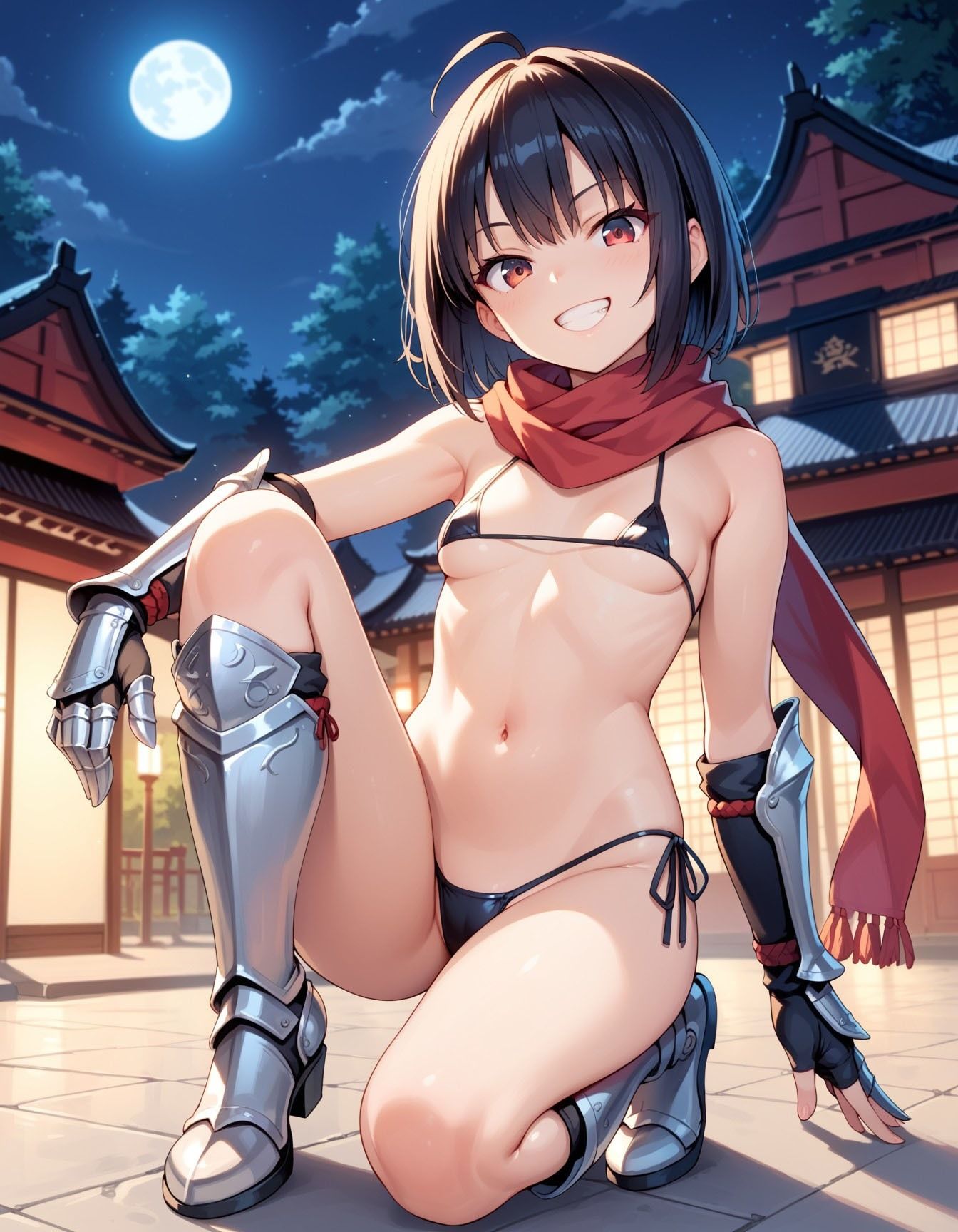 お仕置き&中出しくのいちさん 画像1