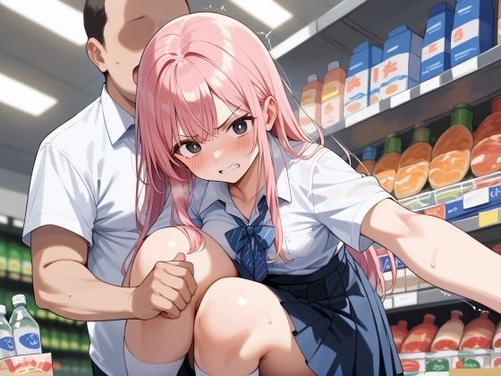 サンプル画像2:万引きギャルを脅迫〜定期中出し契約〜(よしイクぞうさん) [d_560749]