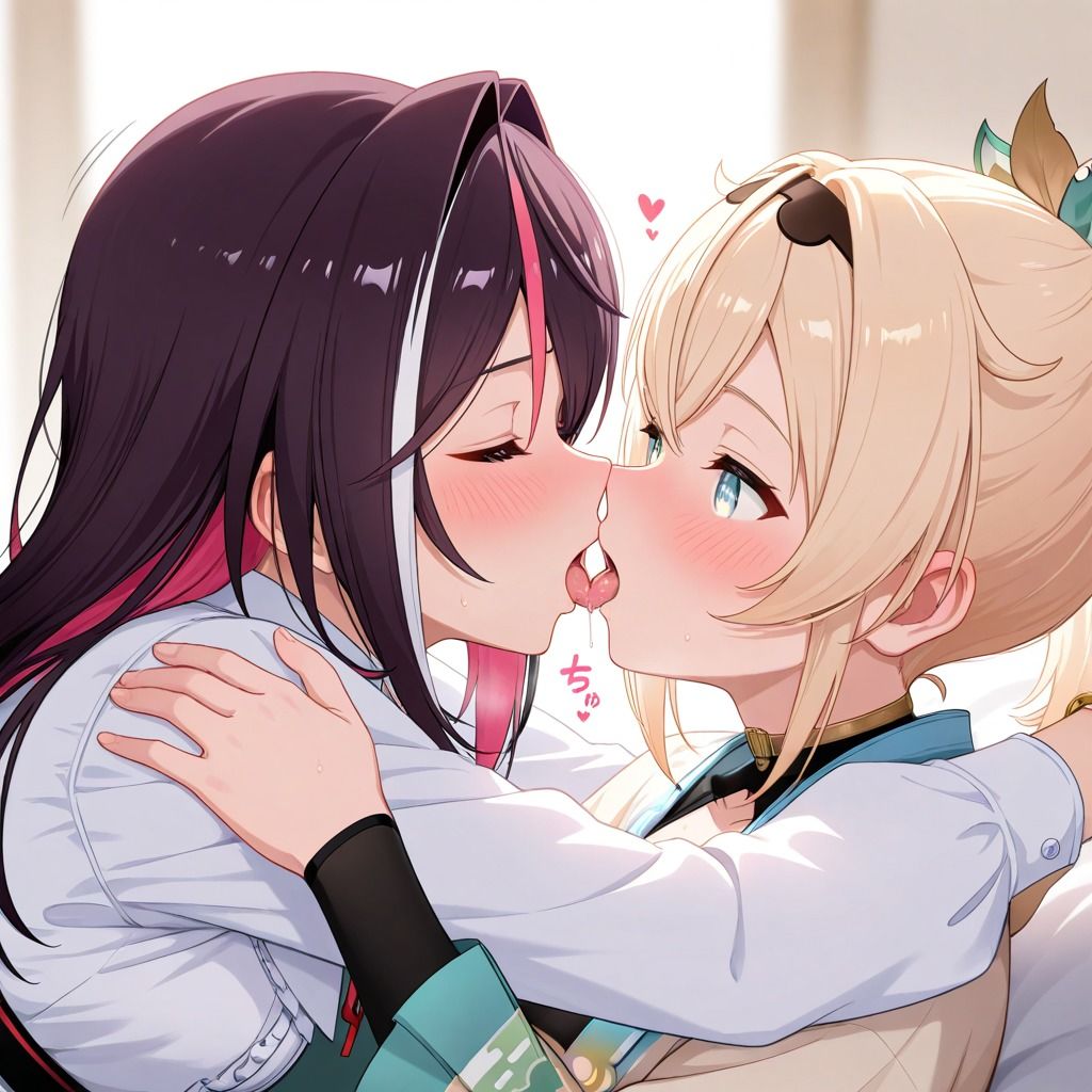 サンプル画像2:A○Kiと風○いろは ホ○ライブ2大清楚の百合えっち(ゆきへい) [d_560781]