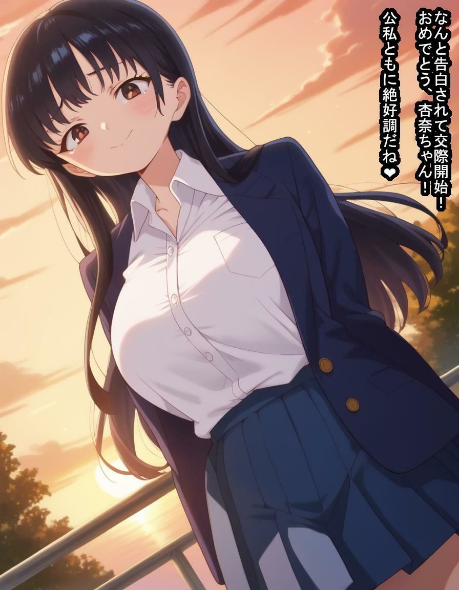 サンプル画像4:長身モデル山○杏○ちゃんが短足チビブサイクおじさんに常識改変かけられて劣悪遺伝子の子種を産む話(大海原) [d_560787]