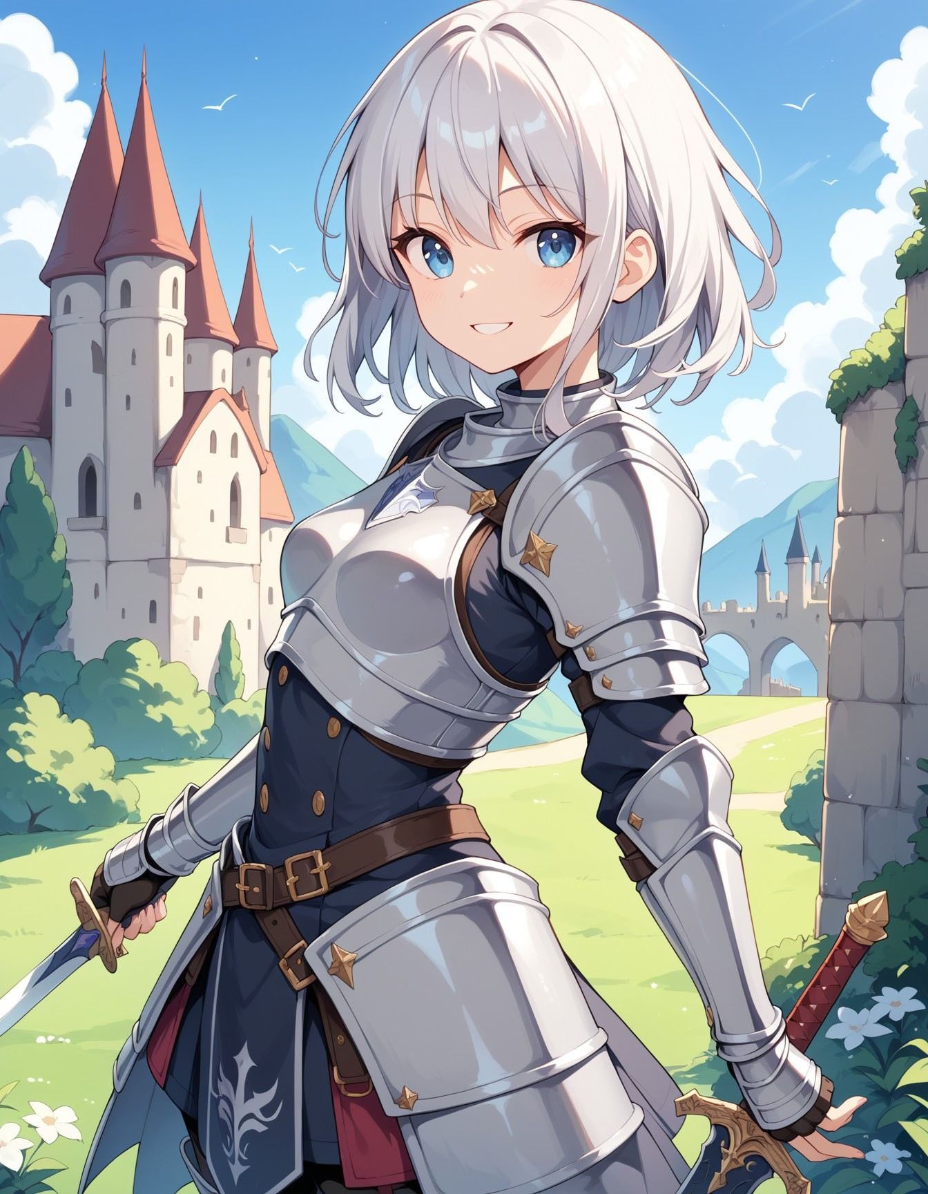 サンプル画像1:囚われて肉便器にされちゃう女騎士さん(猫PS) [d_560827]