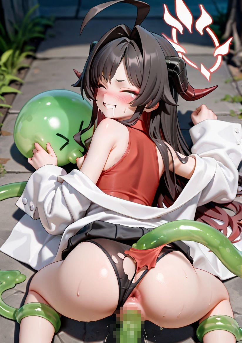 サンプル画像2:異種姦ダンジョン〜ブルー◯ーカイブ 鬼怒〇カスミ〜(ふわもこ庵) [d_560862]