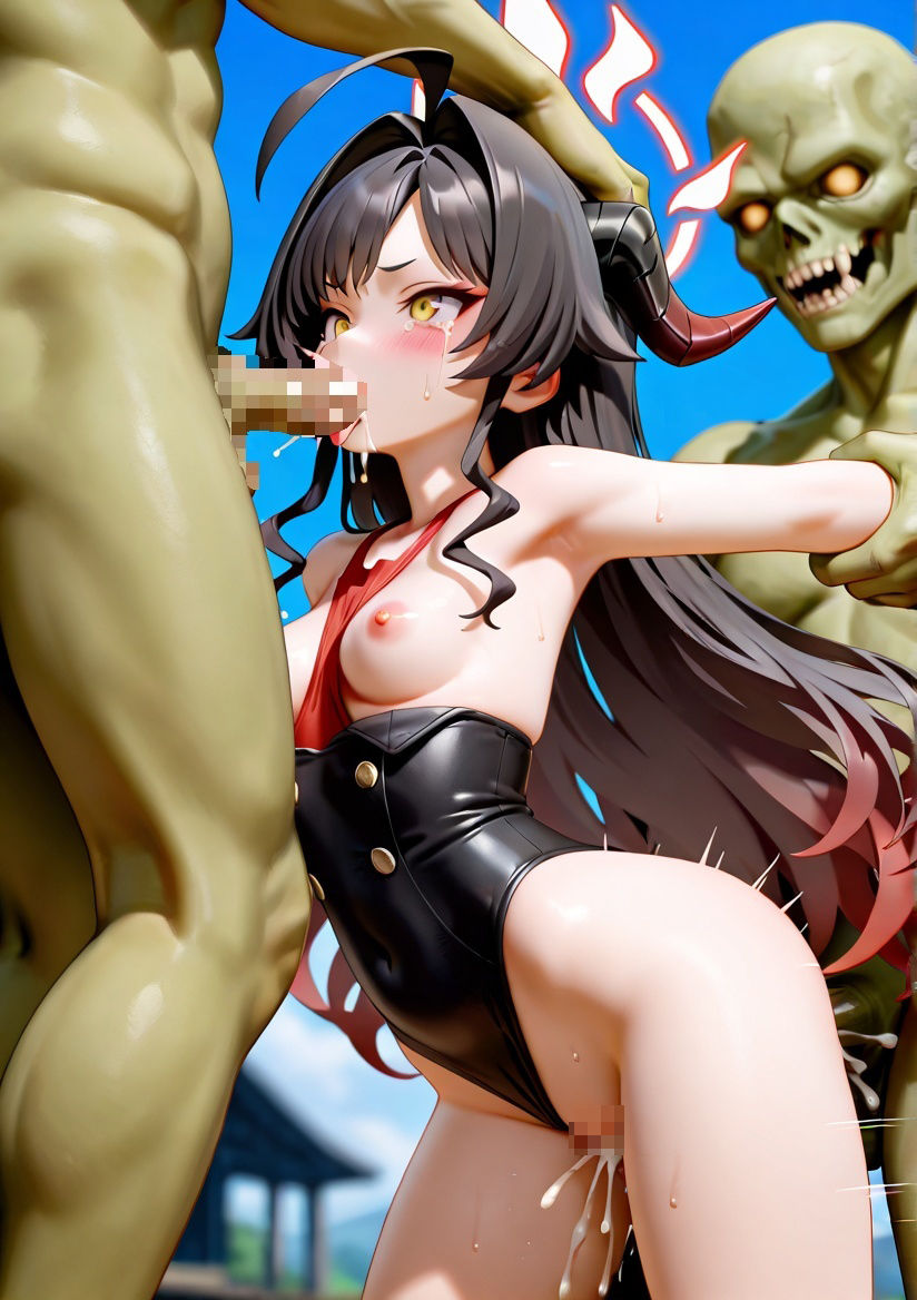 サンプル画像5:異種姦ダンジョン〜ブルー◯ーカイブ 鬼怒〇カスミ〜(ふわもこ庵) [d_560862]