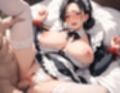 メイドになった爆乳の新妻を拘束セックス