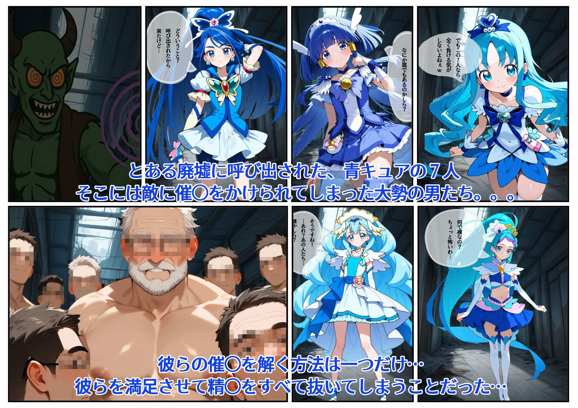 サンプル画像1:催◯かけられアオカン(スーパーキッカーナッツくん) [d_560878]