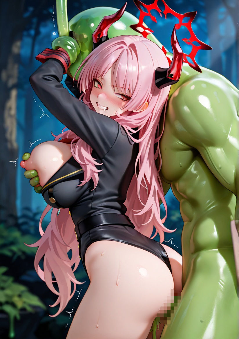 サンプル画像4:異種姦ダンジョン〜ブルー◯ーカイブ 京〇サツキ〜(ふわもこ庵) [d_560880]