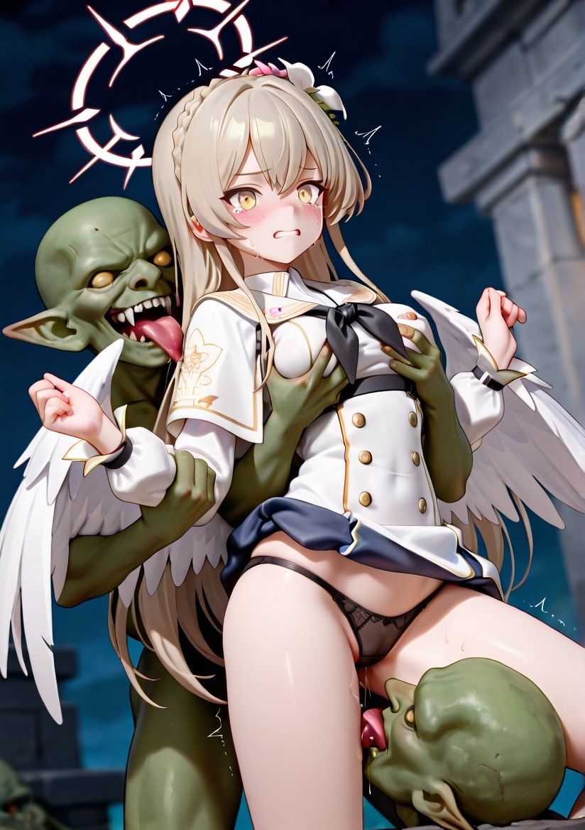 サンプル画像3:異種姦ダンジョン〜ブルー◯ーカイブ 桐〇ナギサ〜(ふわもこ庵) [d_560888]