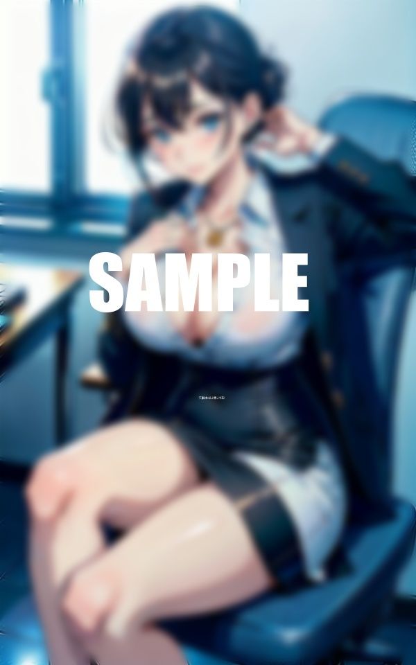 サンプル画像1:美女オフィスレディーの日常男遊びが我慢できない淫乱な秘部(AI美女LABO.8) [d_560908]