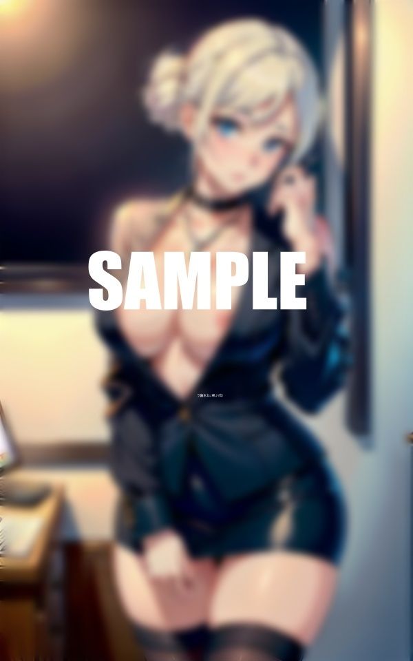 サンプル画像3:美女オフィスレディーの日常男遊びが我慢できない淫乱な秘部(AI美女LABO.8) [d_560908]