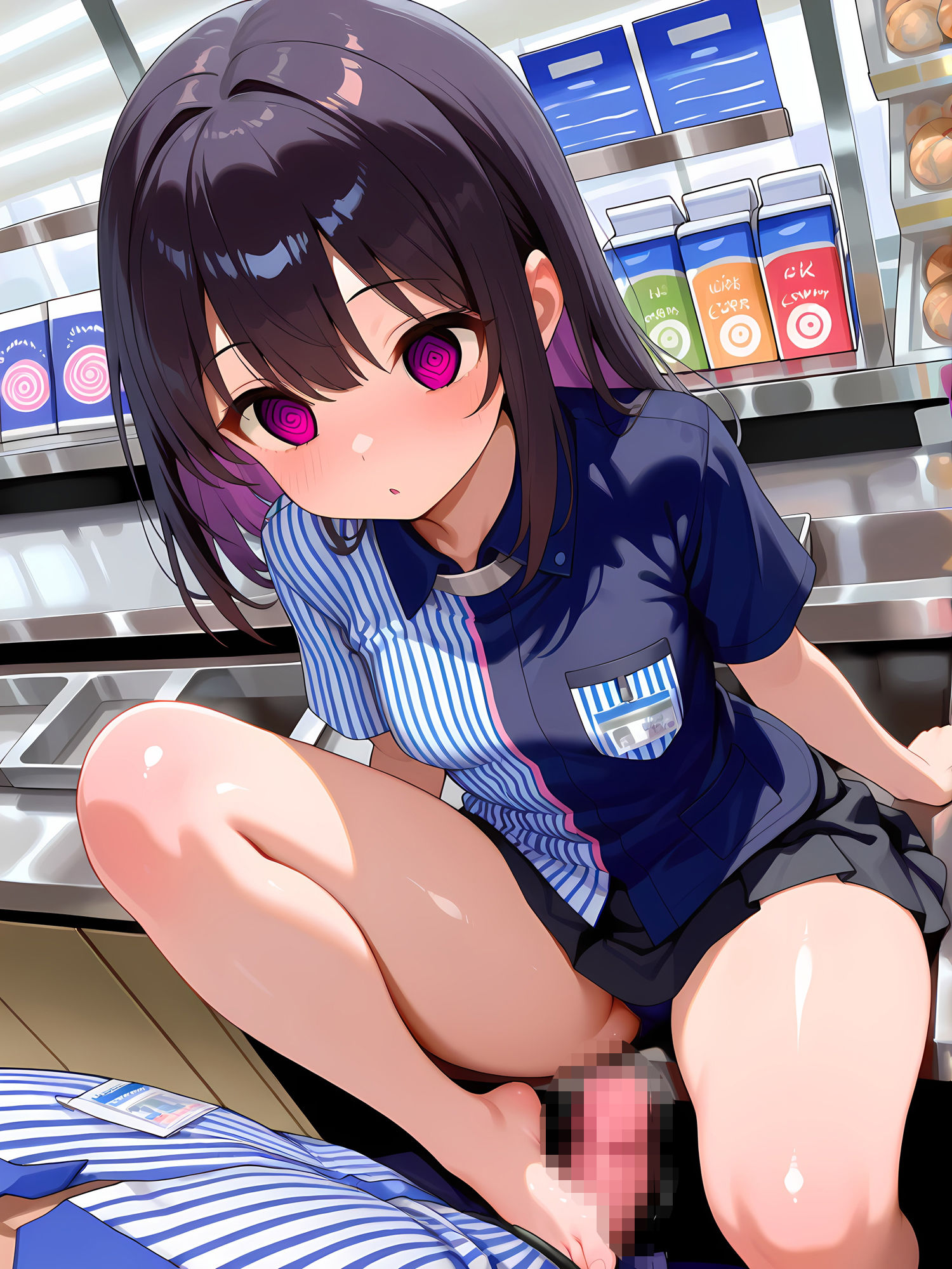 サンプル画像6:催○でヤリたい放題！INお店2(にょすらもっち) [d_560979]